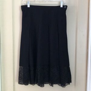 Isaac Mizrahi for Target skirt with lace accent